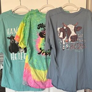 Anna Grace/Chloe Lane Cow TShirt Bundle